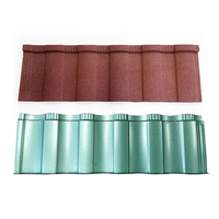 Tuile de toiture en métal revêtue de pierre, excellente isolation thermique pour les toitures résidentielles dans les régions chaudes