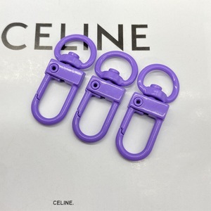 Fashion Swivel Lobster Clasps Snap Hooks with Key Rings for DIY <b>Keychain</b> <b>Lanyard</b> Jewelry Making Accessories Wholesale - Product Image 5