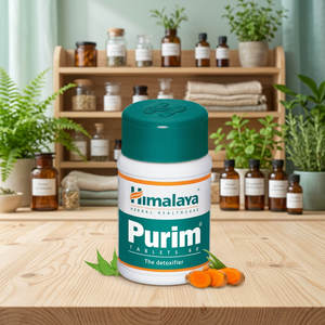 Himalaya Purim Anti Herbal <b>Tablets</b> Wild Herbal Extract Natural Ayurvedic Formula Liver Care Daily First Grade Plastic <b>Container</b> - Product Image 2