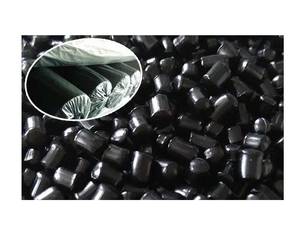 Masterbatch de couleur gris argenté noir de qualité film soufflé PE de la marque Rongfeng, film de paillage <span class=keywords><strong>agricole</strong></span> sans odeurs - Product Image 1