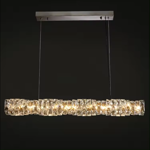 New Design Led Pendant Light Gold Hanging Lamp Luxury <b>Crystal</b> <b>Chandelier</b> for Living Room - Product Image 2