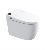 Toilette intelligente moderne de luxe AI WC certifiée, bidet intelligent pour salle de bain, toilette flottante Horow T38 avec intelligence intelligente