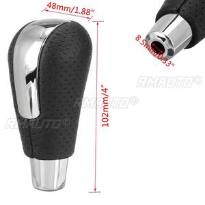 Palanca de Cambios Automática para Mazda 6/GG GH 8 CX-7 MX5 RX8 3 BK BL, Palanca de Cambios Cromada, Cuero PU - Product Image 6