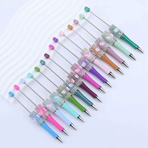Stylo bille fantaisie Tinker Bell en forme de chat mignon, rotatif, à personnaliser, en stock, vente en gros - Product Image 6