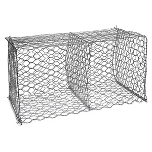 Fabrika kaynağı demir tel örgü <span class=keywords><strong>Gabion</strong></span> kutusu altıgen PVC kaplı <span class=keywords><strong>Gabion</strong></span> sepeti - Product Image 2