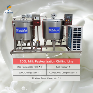 Equipo de línea de procesamiento homogeneizador de pasteurizador de leche a pequeña escala para lácteos - Product Image 6