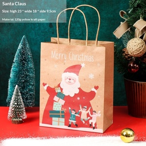 Kraft Paper <strong>Handbag</strong> for Baking Milk Tea &amp; Coffee-Biodegradable Sturdy &amp; Durable Customized Gift Bag with Round Flat Rope Handles - Product Image 6