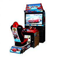 42 pouces Malaisie arcade voiture de course machine de jeu dépassé à jetons de machine de jeu de conduite