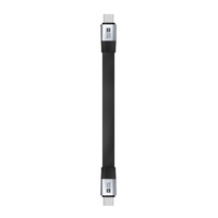 Cable USB4 Plano VCOM Tipo-C a Tipo-C, Transferencia de Datos de 80 Gbps, Carga PD de 240 W para Videojuegos UHD de 8K a 60 Hz