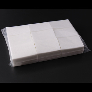 Lingettes en papier pelucheuses professionnelles, pour application de vernis à ongles Gel, douces, 600 pièces, 1 paquet - Product Image 2