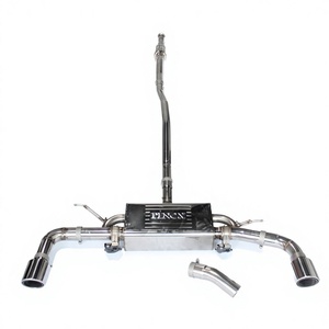 Échappement à soupapes en acier inoxydable de qualité Vortex Racing pour BMW F52 120 125i B48 2.0T 2016-2021, silencieux de tuning auto - Product Image 1
