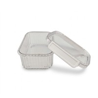 Conteneur à céréales transparent à rayures verticales, moulé par injection, en PET, empilable, de qualité alimentaire, sans BPA, hermétique, bac de rangement pour la cuisine