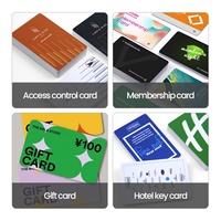 Tarjeta de Membresía de Plástico con Impresión Personalizada OEM de Fábrica de Lujo, Tarjeta de Regalo, Tarjeta de PVC