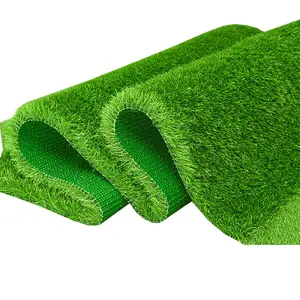 高品质30毫米绿色人造草低价户外美化塑料和合成材料轻质耐用