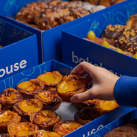 Solución Completa de Empaque para Panadería - Cajas Impresas Personalizadas para Tartaletas de Huevo, Pasteles y Donuts con Logotipo