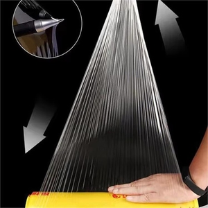 <span class=keywords><strong>Film</strong></span> alimentaire en PVC de qualité alimentaire, fabrication directe d'usine, rouleau jumbo personnalisé de 2500 m, <span class=keywords><strong>film</strong></span> d'emballage haute extensibilité pour l'emballage alimentaire - Product Image 4