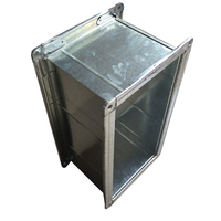 TDC sortie d'usine d'angle de conduit acier galvanisé ou acier inoxydable centre commercial contemporain Support technique en ligne 500 pièces acceptées