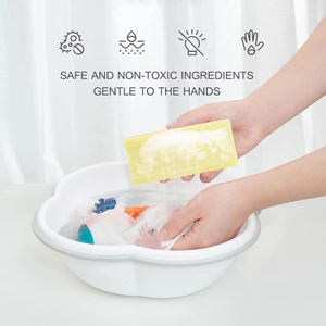 Savon de lessive solide transparent écologique pour la maison, à mousse riche et ingrédients hautement actifs, élimine efficacement les taches de savon tenaces - Product Image 3