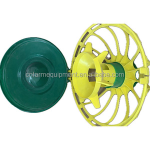 Automatic Feed Pan in Poultry Farm Pan <strong>Feeder</strong> Hi Quality Pan <strong>Feeder</strong> for Chicken ,<strong>Duck</strong>,Goose,Broiler,Breeder Green-yellow Color - Product Image 4