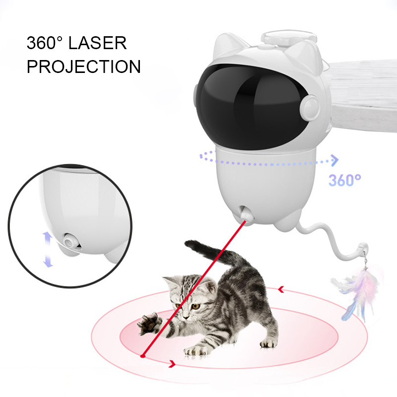 Cute Smart CPC1340096 CPC310031: Automatic Interactive Laser Cat Toy Robot Dog - Product Deep Dive