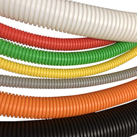 Faisceau de câbles en PP ondulé OEM résistant à la chaleur conduit flexible résistance aux UV conduit ondulé conduits de câblage