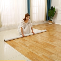 Revêtement de sol en PVC imitation bois, directement de l'usine, rouleau de vinyle antidérapant, épaisseur 0,9 mm-3 mm, pour la décoration intérieure