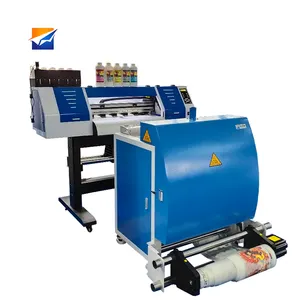 Production Machine 60CM Wide Format DTF Cloth Printer For T Shirt Printer Printing Machine Business SmallWith DTF Shaker