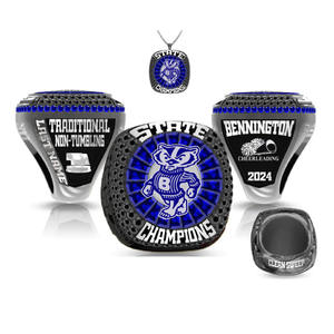 2025 Custom Football <b>Basketball</b> Sports Usssa Baseball Championship Ring - Product Image 3