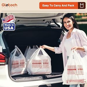 Bolsa de Plástico OPP Blanca Impresa con Sello Térmico Desechable para Uso Comercial y Compras, Impresión Serigráfica - Product Image 5