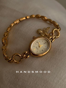 Montre-bracelet Zhonggu Nv <span class=keywords><strong>Biao</strong></span> 2025, nouveau style, cadeau haut de gamme luxueux et élégant, montre-bracelet dorée pour amoureux - Product Image 3
