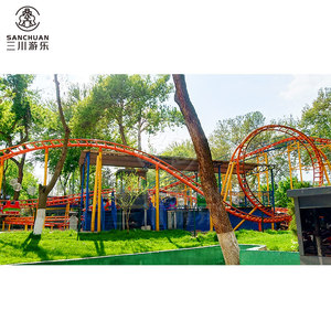 Grande Montagnette Extrême à Double Boucle pour Parc d'Attractions, à Vendre - Product Image 4