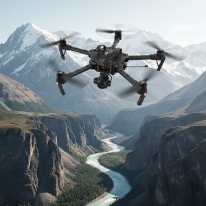 Mô hình sáu trục 15 inch hiệu quả cao 4219 động cơ không chổi than đua máy bay không người lái chất lượng cao VTX có thể điều chỉnh đầu ra video rõ ràng - Product Image 1