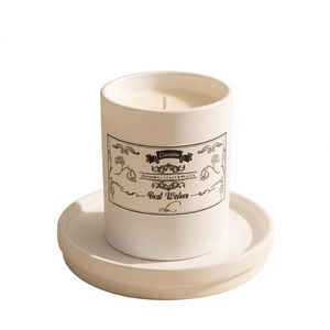 Bougie parfumée au thé Jasmine Yulong, longue durée, parfum d'ambiance pour chambre à coucher, sommeil relaxant, cadeau pour mariage, anniversaire, vente en gros - Product Image 1