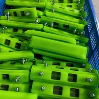 Plaquettes de chenilles en caoutchouc et plaques de chaîne pour mini-excavatrice de marque Green - Prix de gros - Durables - Garantie de 2 ans