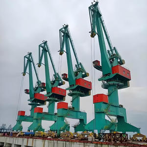 เครนยกของแบบพอร์ทัลเกียร์สี่ขา ราคาประหยัด สำหรับท่าเรือลอยน้ำ ยกของหนัก - Product Image 2