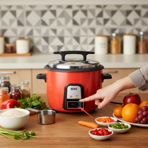Commercial Drum Rice <b>Cooker</b> 3.6L-16L 1300W-4360W Fast Cooking Non-Stick Coating Inner Pot for Kitchen Use Large Capacity Offers - Product Image 5
