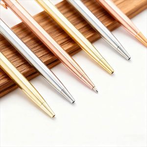 Hot-selling Gold and <b>Silver</b> Metal Ballpoint <b>Pen</b> with logo Slim Signature <b>Pen</b> Custom <b>Pen</b> Suitable for Corporate Advertising - Product Image 6