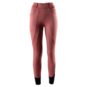 Pantaloni da equitazione di fabbricazione professionale per personalizzare Leggings da corsa di <span class=keywords><strong>cavalli</strong></span> collant <span class=keywords><strong>Vintage</strong></span> da donna con impugnatura in Silicone pantaloni Jodhpurs - Product Image 1