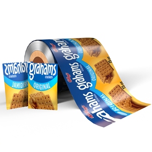 Tùy chỉnh in thân thiện với môi trường bao bì thực phẩm nhiều lớp <span class=keywords><strong>Bopp</strong></span> giấy kraft PE OPP cuộn phim nhựa cho túi trà - Product Image 4