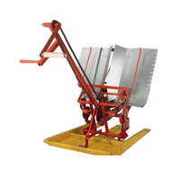 Offre Spéciale à main paddy tambour semoir riz transplanteur prix de la machine 2 rangées paddy plantation machine