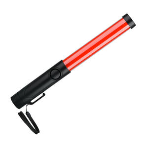 Bastone di Controllo del Traffico <span class=keywords><strong>Segnale</strong></span> di Avvertimento Stradale Ricaricabile Portatile con Indicatore LED Lampeggiante Rosso e Blu - Product Image 5