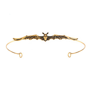 BELLE WORLD Europäische und amerikanische Retro Metall Fledermaus Form König Krone Party Dekoration König Krone für Halloween Geburtstag Weihnachten - Product Image 5