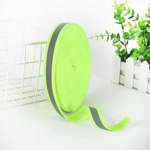 Cintas Reflectantes Luminosas Hechas a Mano para Accesorios de Ropa, Cintas Reflectantes de Poliéster Coloridas, Cinta de Advertencia Sanitaria, Cuerda - Product Image 4