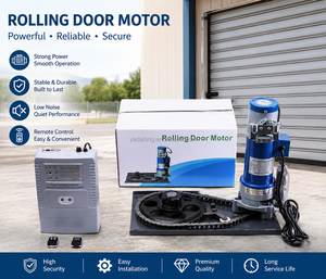 Moteur de <span class=keywords><strong>porte</strong></span> roulante DC300KG modernisé avec batterie intégrée, boîtier de commande et fonction de sauvegarde Wi-Fi pour vitrines et autres applications - Product Image 1
