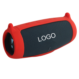 Professional Shoulder Strap Manufacturer Silicone Speaker Case With Carabiner For Jbl Charge 5
