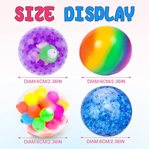 Wholesale Pu Decompression Toy Attract Attention Pressure Relief <b>Ball</b> Popular <b>Squeeze</b> Fidget <b>Squeeze</b> <b>Ball</b> Stress for Sensory - Product Image 5