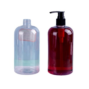 Botellas transparentes de 500 ml para mascotas, para gel de ducha, champú, viajes, recarga, capacidad y diámetro personalizables - Product Image 4