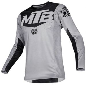 Maillot de Ciclismo de Manga Larga para Hombre FOXFTA, para <span class=keywords><strong>MTB</strong></span>, BMX, ATV, Descenso, Motociclismo Todoterreno, Transpirable, de Secado Rápido, en Poliéster - Product Image 4