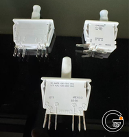 Interrupteur à glissière DPDT 6 broches de qualité commerciale avec interverrouillage : 16A 250V en plastique, type Push-Pull pour porte de machine de jeu d'arcade