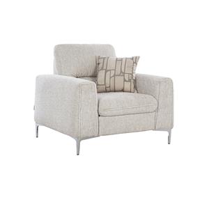 Sofá Elegante Treviso de 3 Plazas, Sofá Moderno Tapizado en Tela para Sala de Estar, Oficina, Recepción e Interiores de Hotel en Venta - Product Image 1